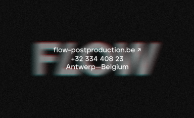Flow postproduction, branding, huisstijl, website, grafisch ontwerp, antwerpen, logo