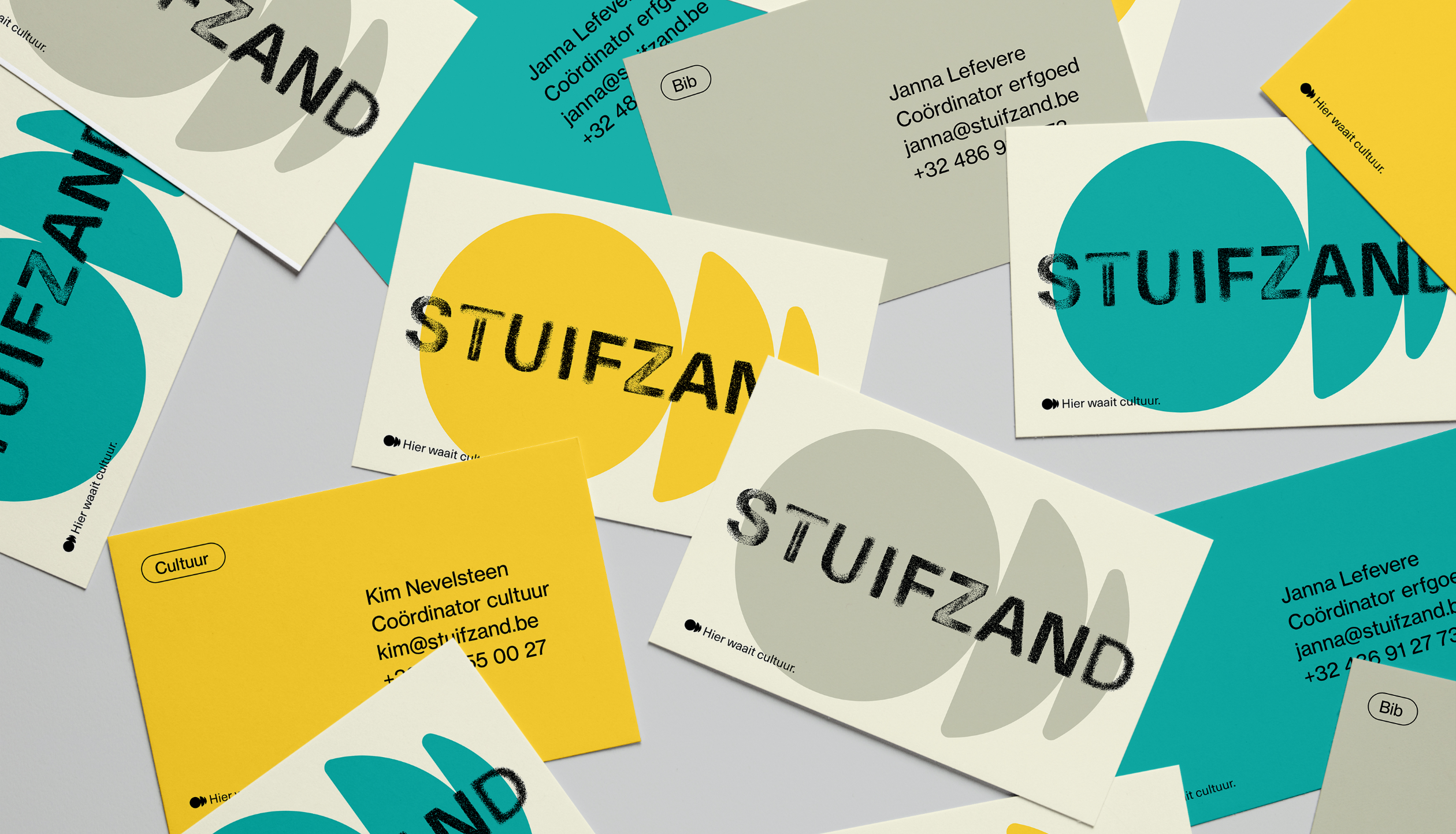 Stuifzand, branding, grafisch ontwerp antwerpen, creative agency, logo, identiteit,  naamkaart