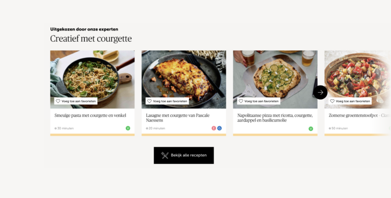 05-De Morgen-website De Morgen, Koken met De Morgen, website, webplatform, recepten, The Times, branding agency antwerpen, grafisch ontwerp, webontwerp, webontwikkeling