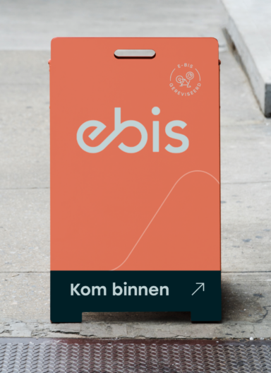 E-bis, rebranding, sociale economie, duurzaam, fietsen, fietswinkel, fiets atelier, circulair, branding, merkidentiteit, website, antwerpen
