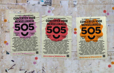 505-Concerten: Website, Campagne