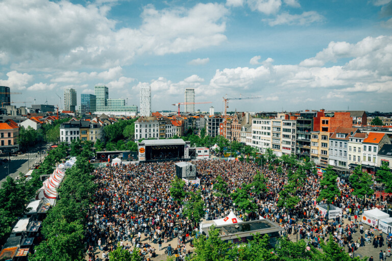 505-concerten voor Menselijkheid, branding, campagne, Logo, Festival, Visuele Identiteit, Grafisch ontwerp, Antwerpen